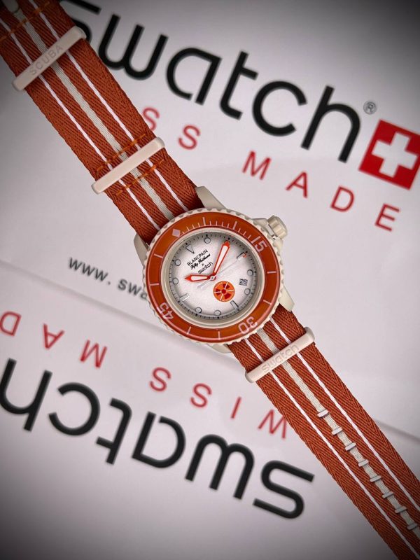 ساعت مچی سواچ مدل SWATCH BLANCPAIN - Image 4