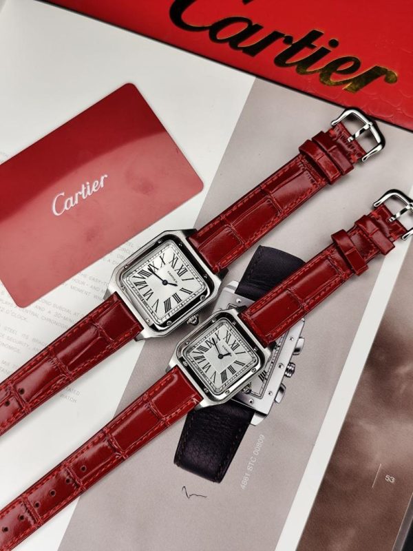 ساعت ست كارتيه پنتر موتور کد دار Cartier