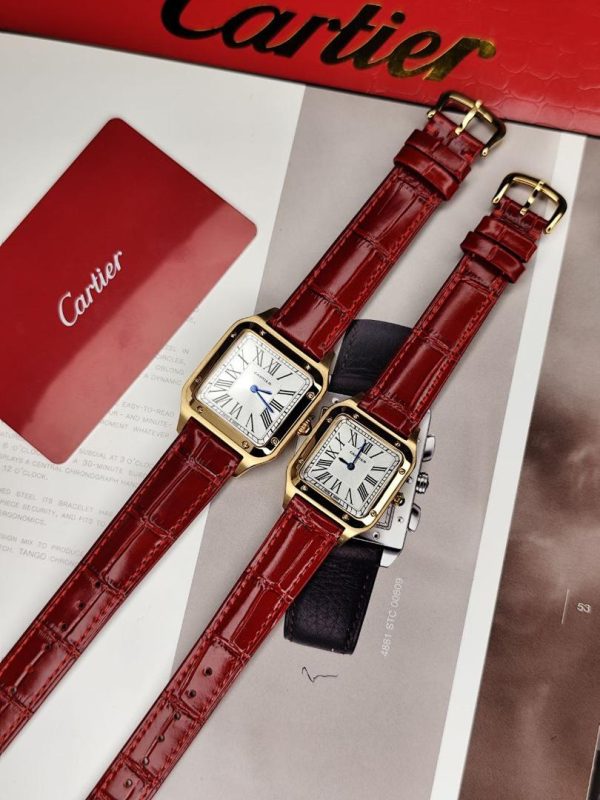 ساعت ست كارتيه پنتر موتور کد دار Cartier