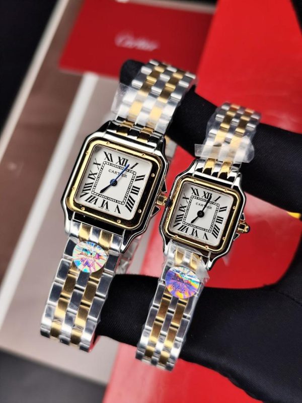 ساعت ست كارتيه پنتر موتور کد دار Cartier - Image 2