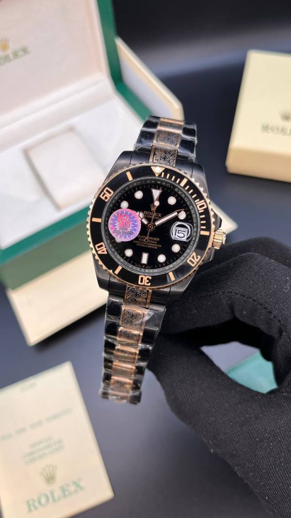 ساعت مردانه اتوماتیک حكاكی مستر کوالیتی رولکس Rolex - Image 3