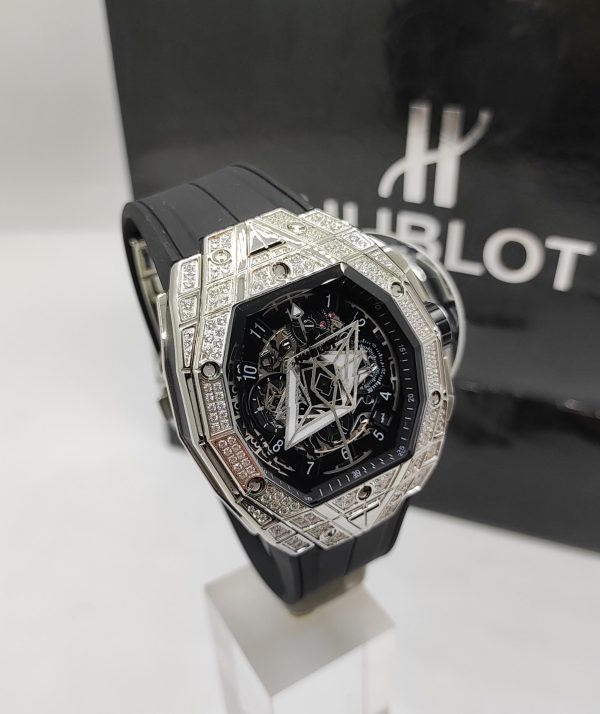 ساعت مردانه هابلو بيگ بنگ فول نگین - Hublot