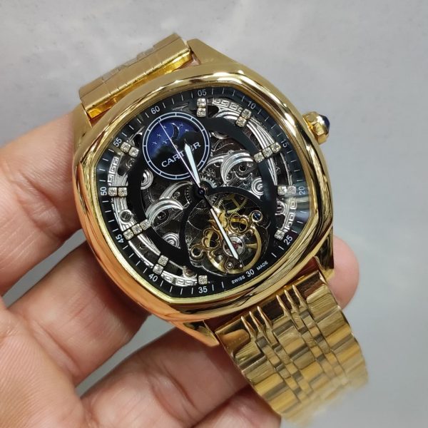 ساعت مردانه اتوماتیک کارتیه Cartier