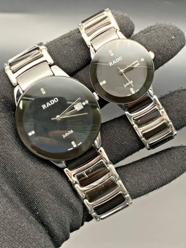 ساعت ست سراميکی رادو Rado couples watch - Image 3