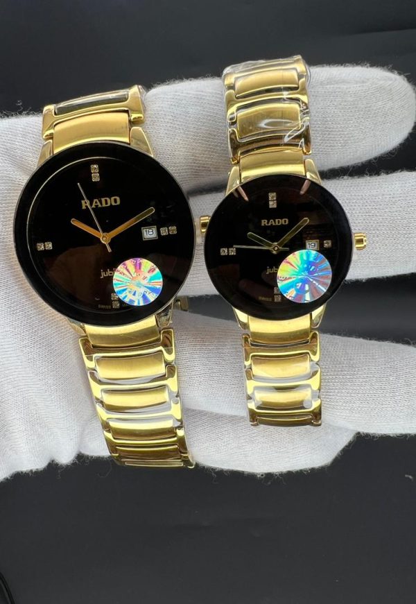 ساعت ست سراميکی رادو Rado couples watch - Image 3