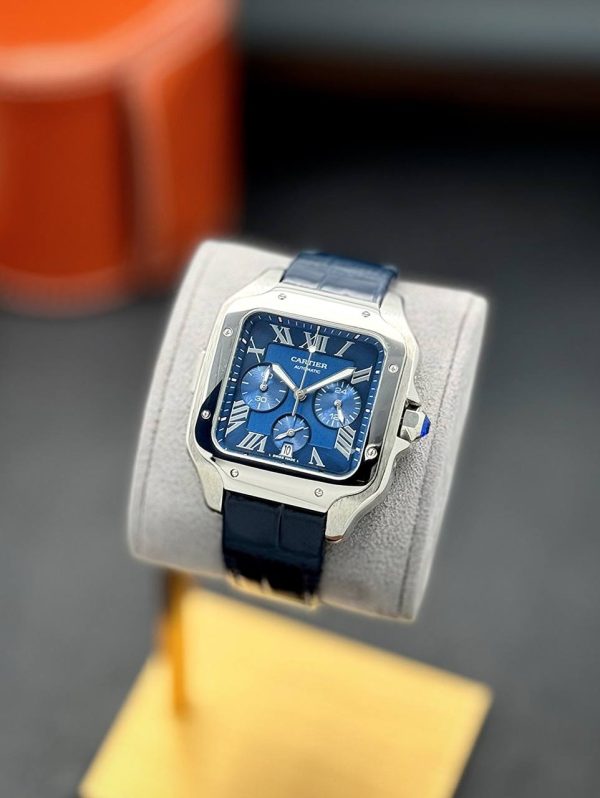 ساعت مردانه كارتيه دسانتوس کرنوگراف Cartier  - Image 3