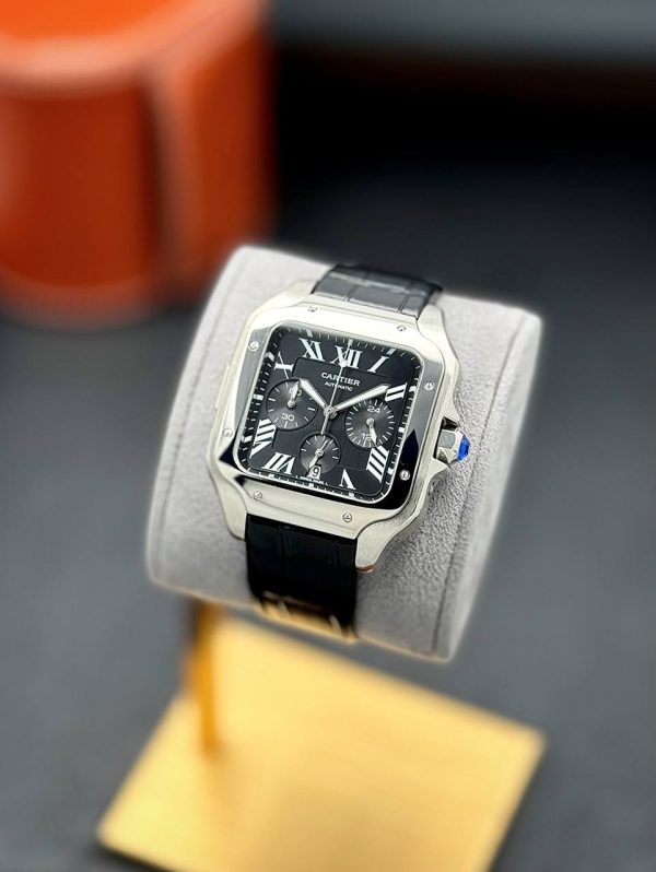 ساعت مردانه كارتيه دسانتوس کرنوگراف Cartier 
