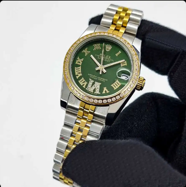 ساعت مچی زنانه رولكس نگین مخراج  Rolex