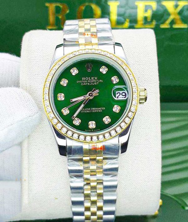 ساعت مچی زنانه رولكس نگین مخراج  Rolex