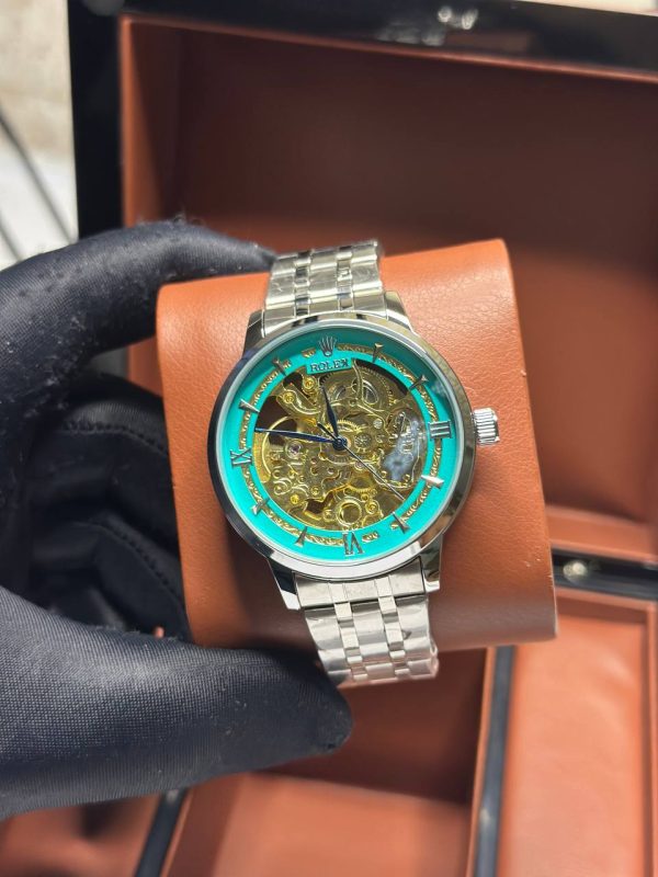 ساعت مردانه رولكس طرح اسکلتون Rolex - Image 2