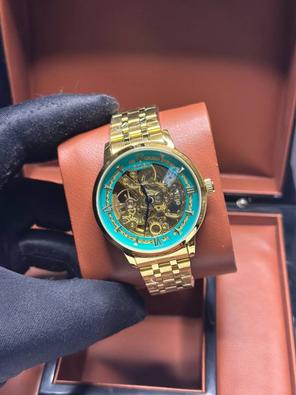 ساعت مردانه رولكس طرح اسکلتون Rolex - Image 2