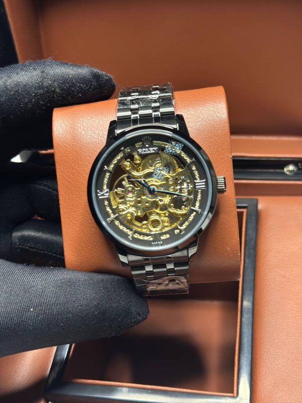 ساعت مردانه رولكس طرح اسکلتون Rolex
