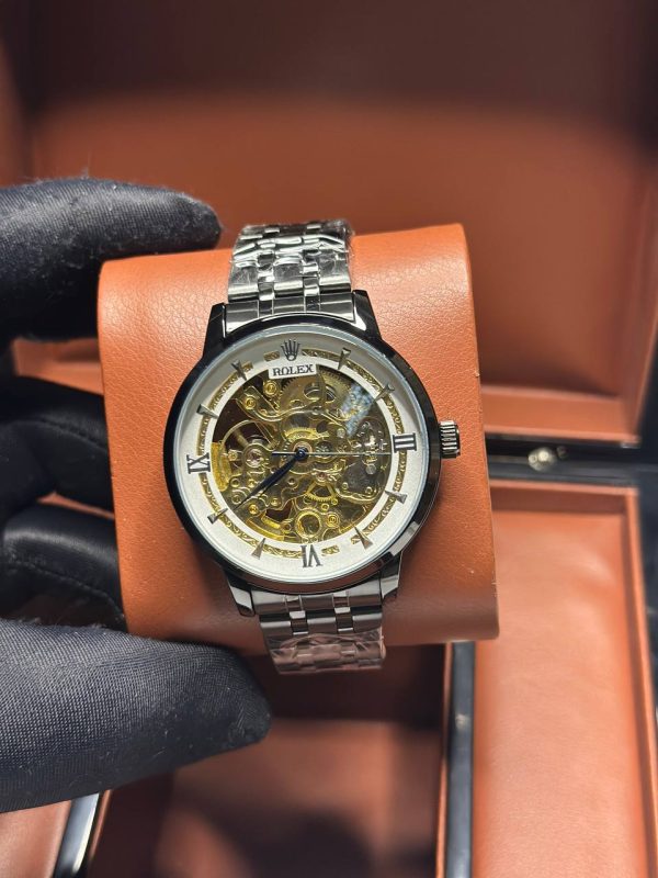 ساعت مردانه رولكس طرح اسکلتون Rolex - Image 2