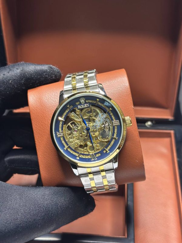 ساعت مردانه رولكس طرح اسکلتون Rolex - Image 5