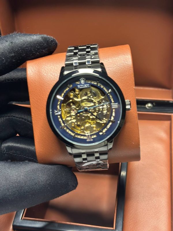 ساعت مردانه رولكس طرح اسکلتون Rolex - Image 3