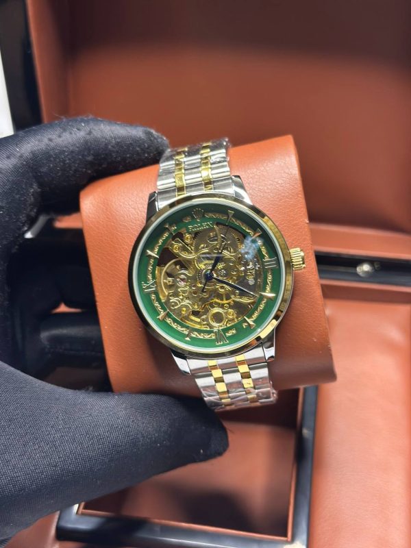 ساعت مردانه رولكس طرح اسکلتون Rolex - Image 4