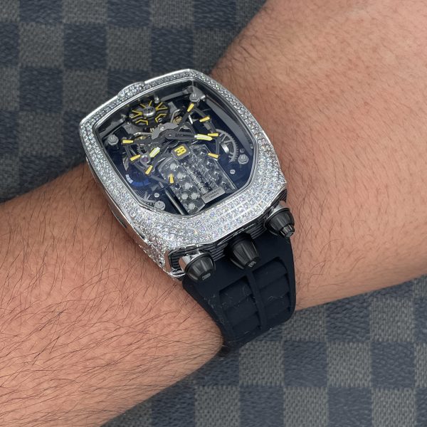 ساعت مردانه فول نگین جيكوب اند كو بوگاتی Jacob & co Bugatti - Image 2