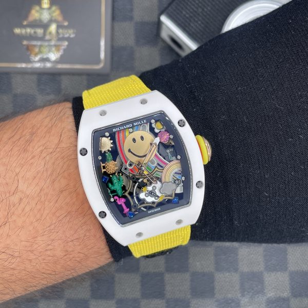 ساعت مردانه طرح لبخند ریچارد میل RM 88 Tourbillon Smiley - Image 2