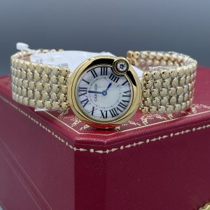ساعت مچی زنانه كارتيه بالن بلو کد دار Cartier