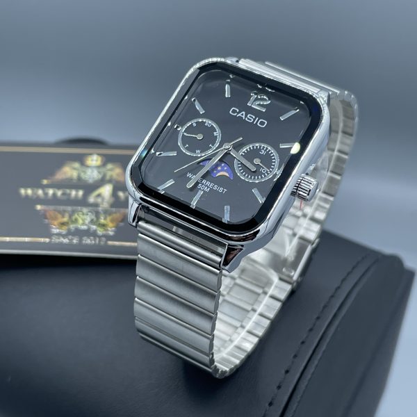 ساعت کاسیو صفحه مربعی فول تایم سوپر كواليتی CASIO