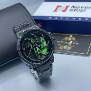 ساعت طرح رینگ چرخشی Never Stop