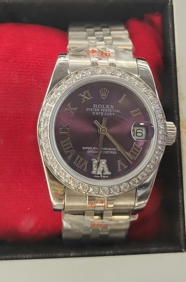 ساعت زنانه رولكس نگین مخراج Rolex