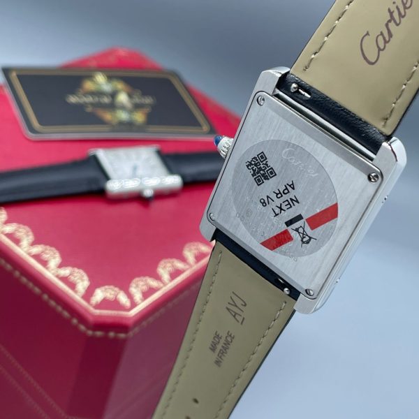 ساعت مچی زنانه كارتیه کد دار تانک Cartier - Image 5