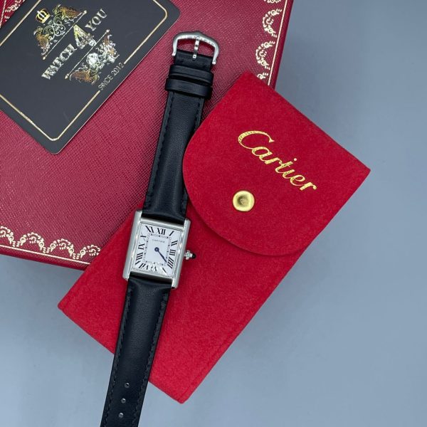 ساعت مچی زنانه كارتیه کد دار تانک Cartier - Image 4