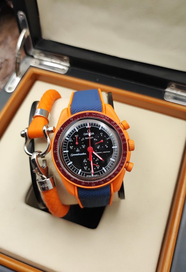 ساعت مچی اسپرت امگا سواچ کیفیت مستر OmegaSwatch - Image 2