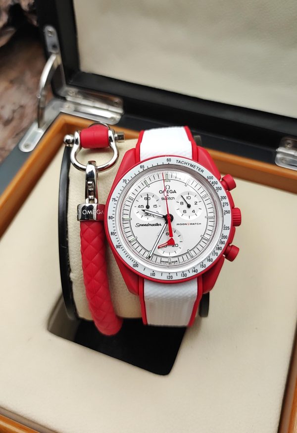 ساعت مچی اسپرت امگا سواچ کیفیت مستر OmegaSwatch - Image 5