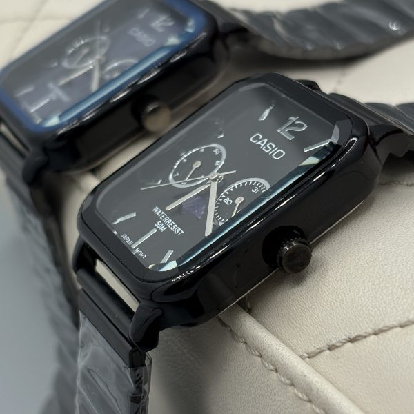 ساعت کاسیو صفحه مربعی 3 موتوره سوپر كواليتی CASIO - Image 5