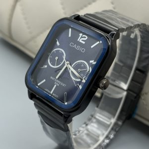 ساعت کاسیو صفحه مربعی 3 موتوره سوپر كواليتی CASIO