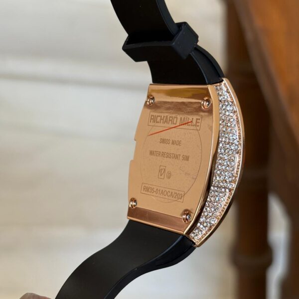 ساعت مچی زنانه نگین دار ریچارد ميل Richard mille - Image 5