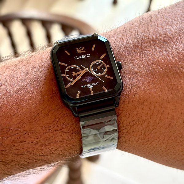 ساعت کاسیو صفحه مربعی 3 موتوره سوپر كواليتی CASIO - Image 6