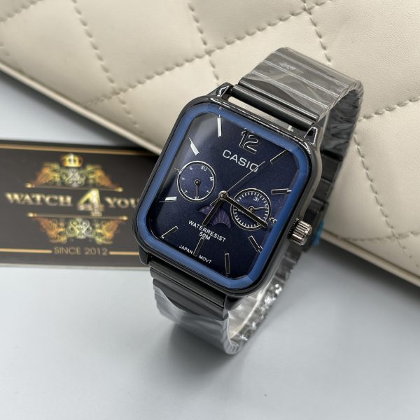 ساعت کاسیو صفحه مربعی 3 موتوره سوپر كواليتی CASIO - Image 3