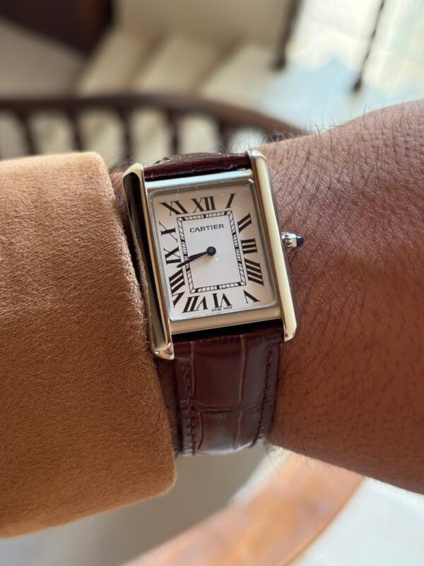 ساعت كلاسيک مردانه كارتيه تانک سولو Cartier Tank solo - Image 9