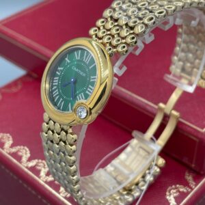 ساعت مچی زنانه كارتيه بالن بلو کد دار Cartier