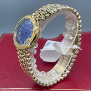 ساعت مچی زنانه كارتيه بالن بلو کد دار Cartier