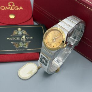 ساعت مچی زنانه امگا کانسلیشن بار کدار OMEGA