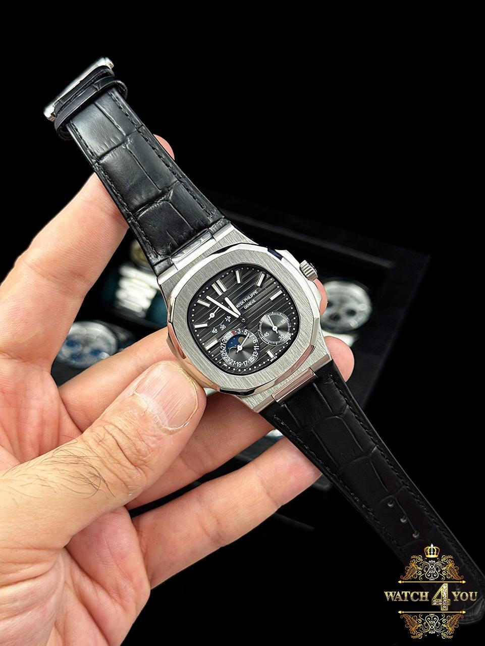 ساعت مردانه پتک فیلیپ اتوماتیک پاور گیج دار Patek Philippe