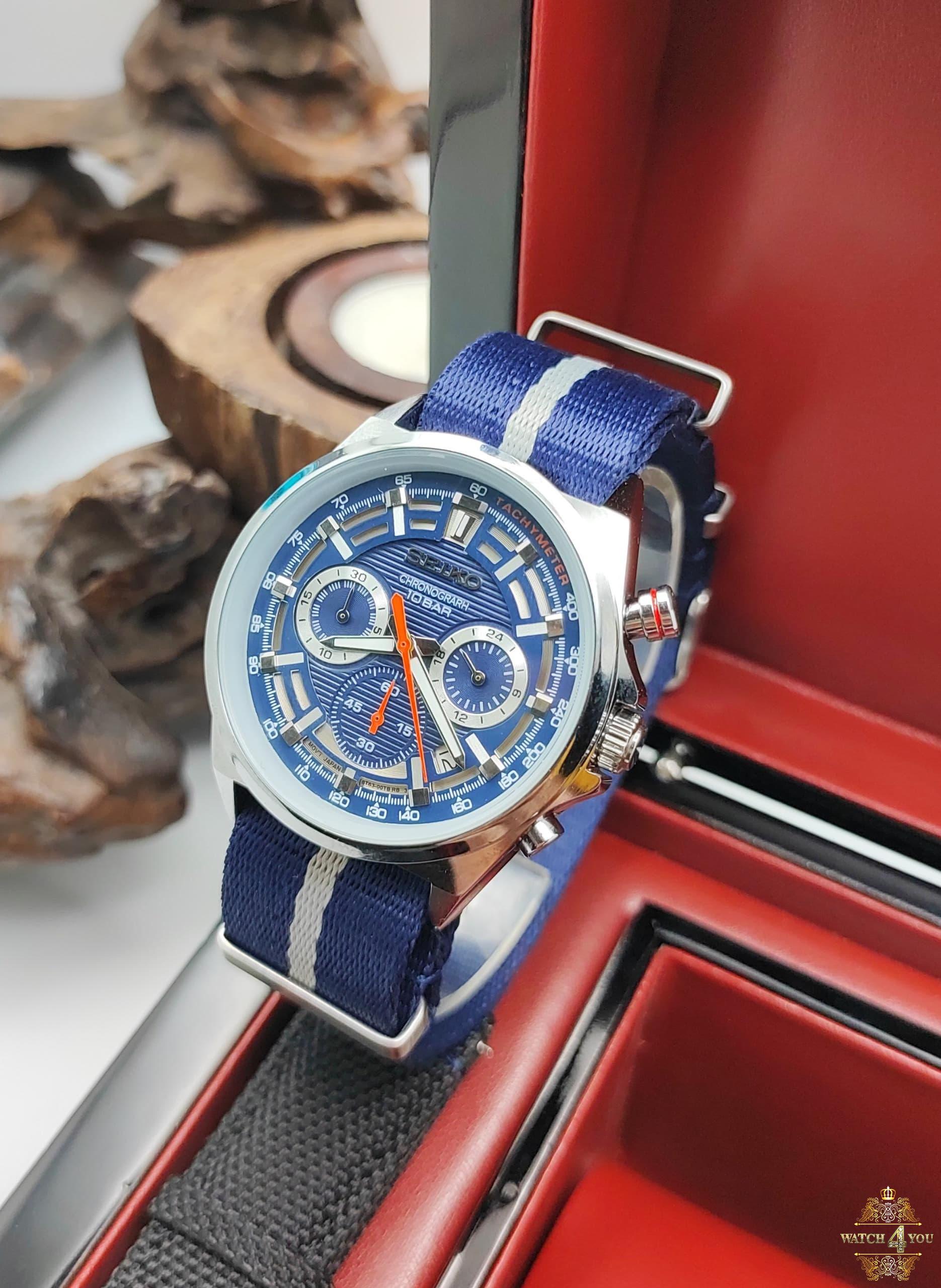 ساعت مچی سیکو برزنتی کرنوگراف SEIKO CHRONOGRARH - Image 5