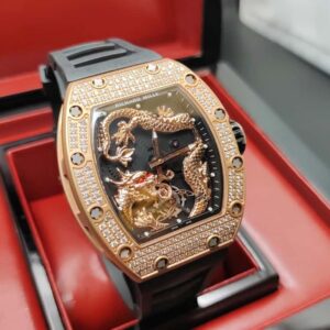 ساعت مردانه اتوماتيک ریچارد میل طرح اژدها Richard Mille