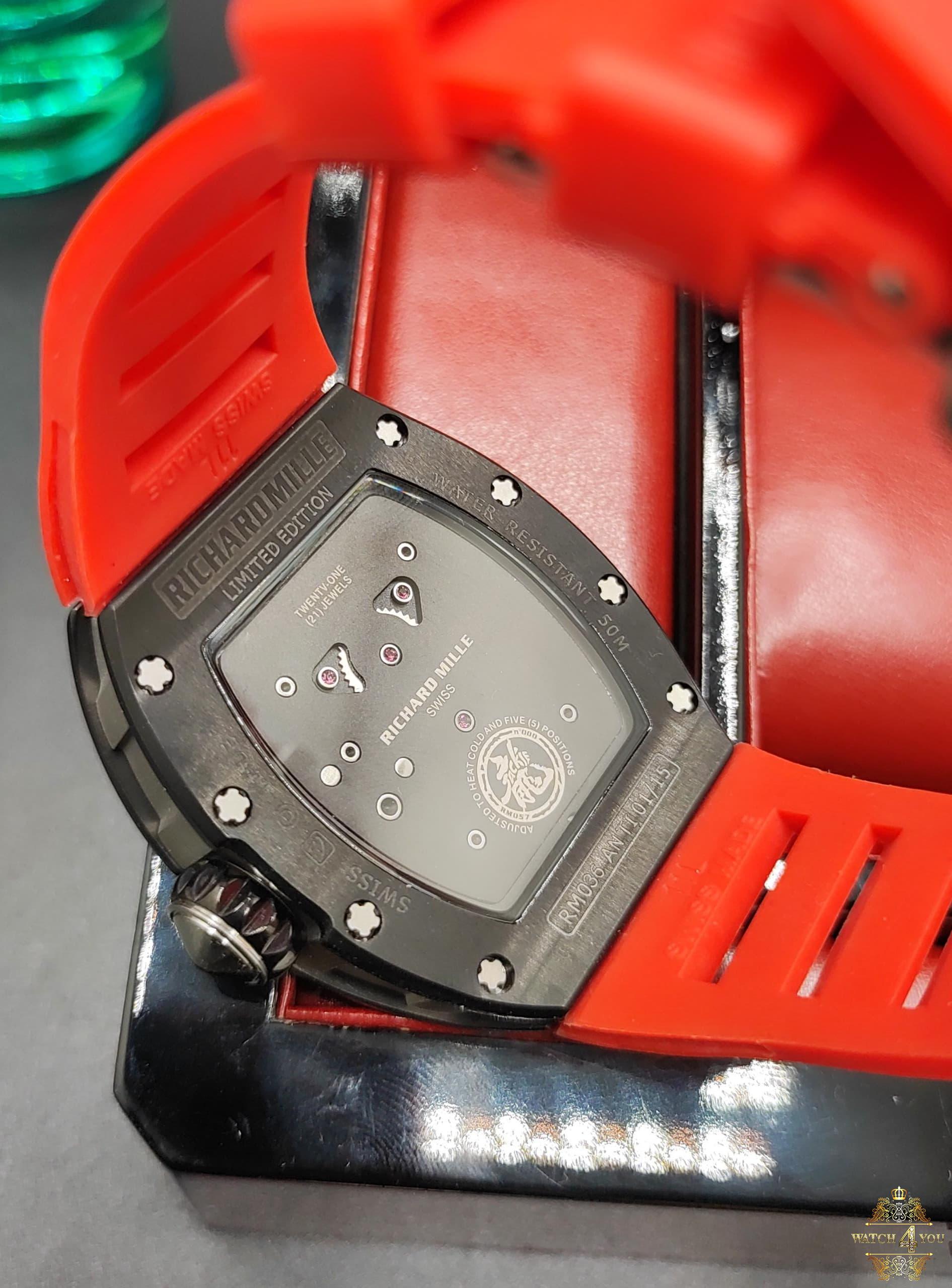 ساعت مردانه اتوماتيک ریچارد میل طرح اژدها Richard Mille - Image 3