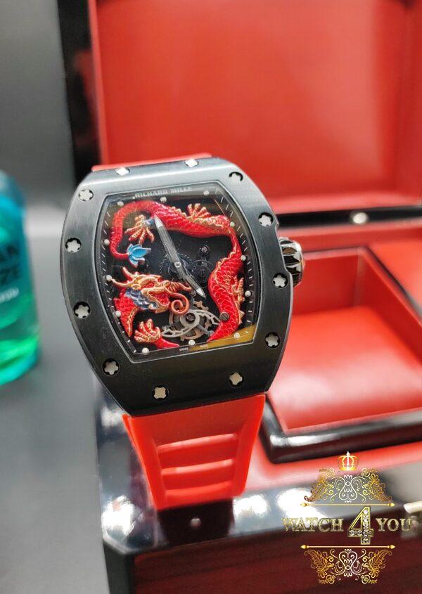 ساعت مردانه اتوماتيک ریچارد میل طرح اژدها Richard Mille - Image 2