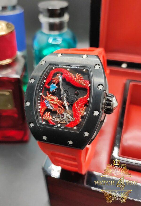 ساعت مردانه اتوماتيک ریچارد میل طرح اژدها Richard Mille
