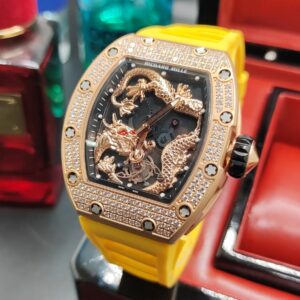 ساعت مردانه اتوماتيک ریچارد میل طرح اژدها Richard Mille
