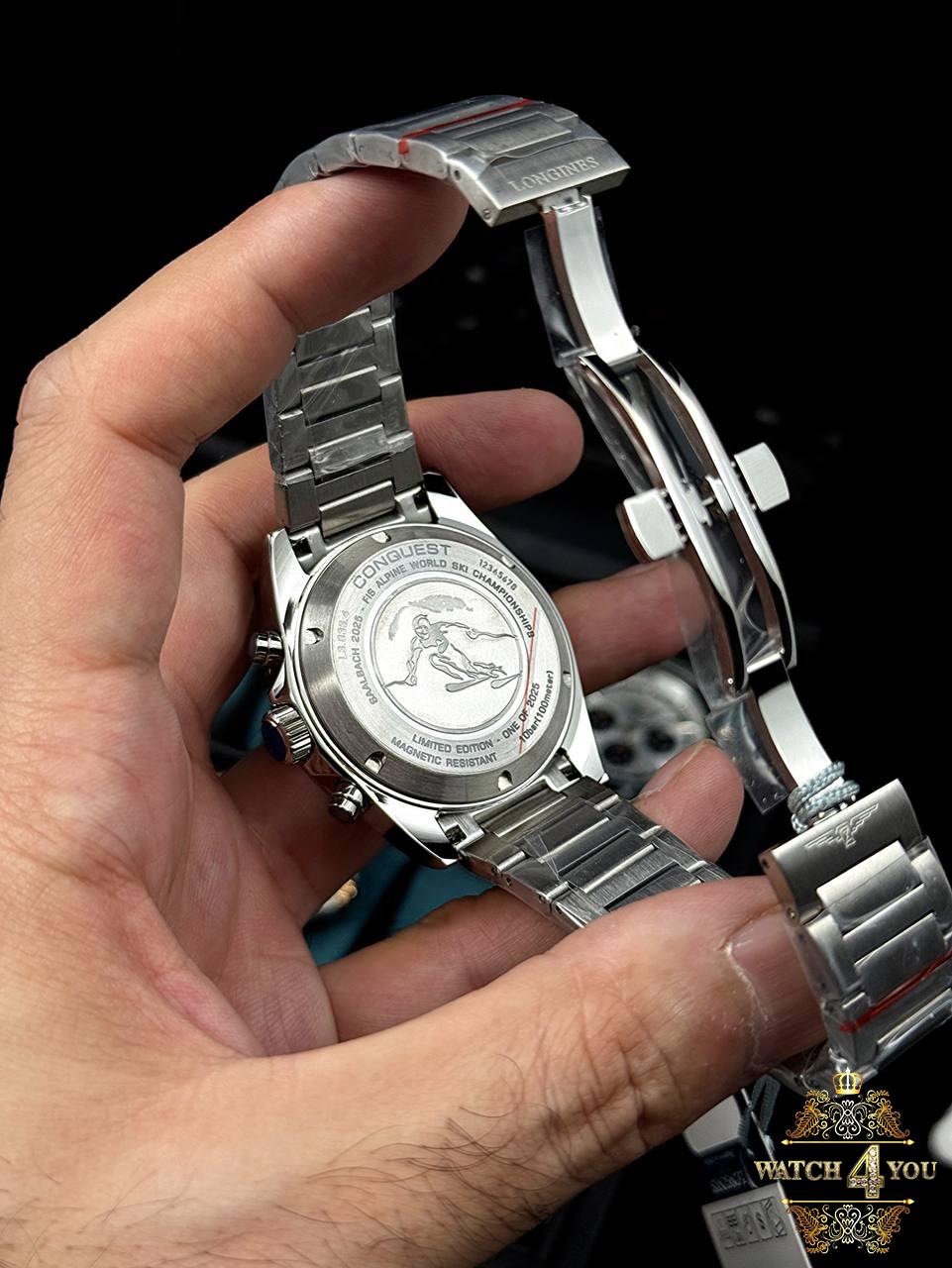 ساعت مردانه لونژین کرنوگراف LONGINES Conquest - Image 5