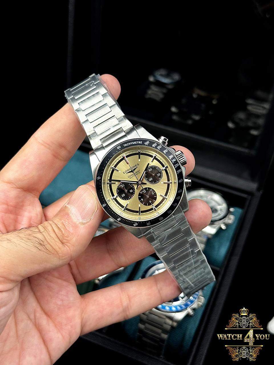 ساعت مردانه لونژین کرنوگراف LONGINES Conquest