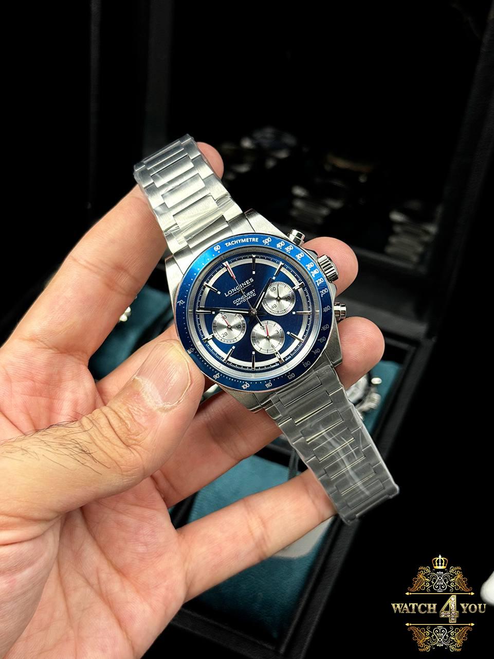 ساعت مردانه لونژین کرنوگراف LONGINES Conquest - Image 3