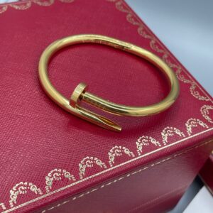 دستبند النگویی استیل طرح میخ کارتیه Cartier